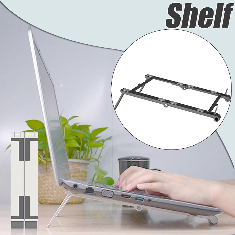Laptop Tablet Stand Ergonomic Foldable Portable Adjustable Laptop Holder Riser Computer Stand For Computer Laptop HANW88
Laptop Tablet Stand Ergonomic Foldable Portable Adjustable Laptop Holder Riser Computer Stand For Computer Laptop HANW88