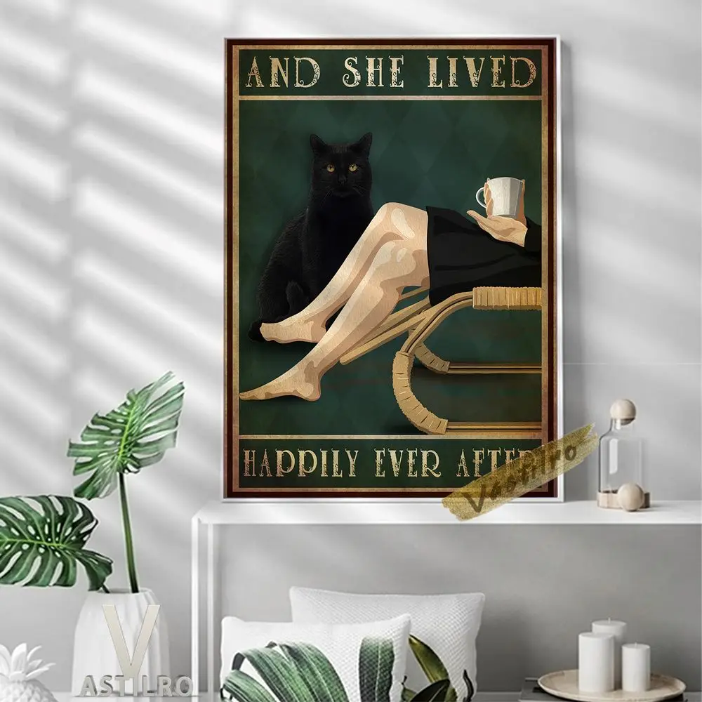 Lived Happily Ever After Poster Positive Energy Quotations Canvas Painting Encourage Slogan Wall Stickers Office Cafe Home Decor
Lived Happily Ever After Poster Positive Energy Quotations Canvas Painting Encourage Slogan Wall Stickers Office Cafe Home Decor