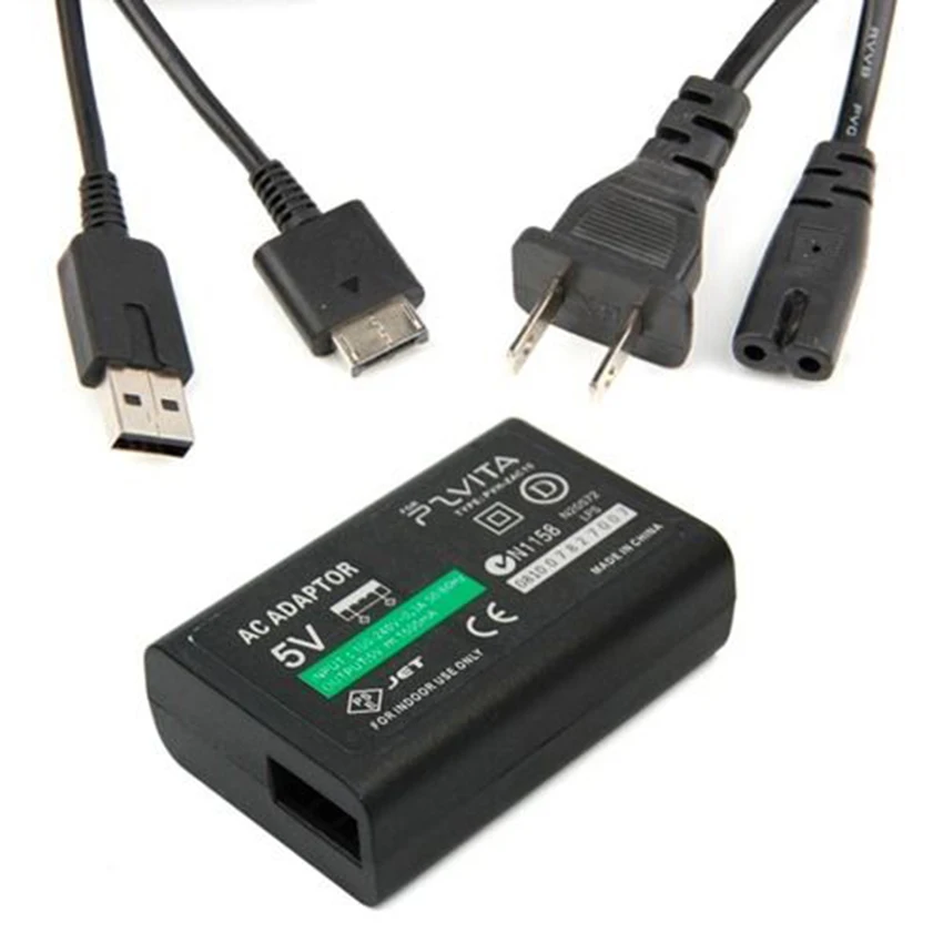 Адаптер питания переменного тока 1 шт. Новый USB-кабель для передачи данных