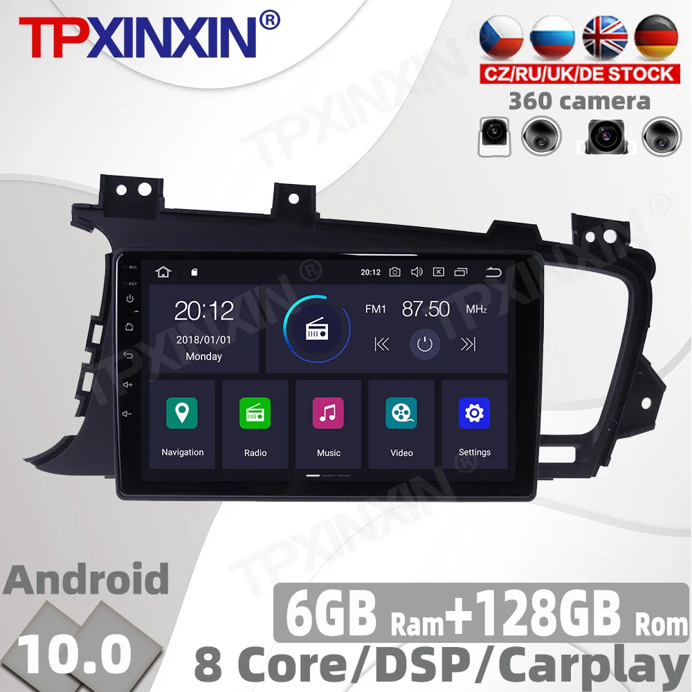 128GB Android 10 PX6 For Kia K5 2011-2015 Optima Car Radio Accessories Multimedia Video Player Navigation GPS Auto 2din No DVD
128GB Android 10 PX6 For Kia K5 2011-2015 Optima Car Radio Accessories Multimedia Video Player Navigation GPS Auto 2din No DVD