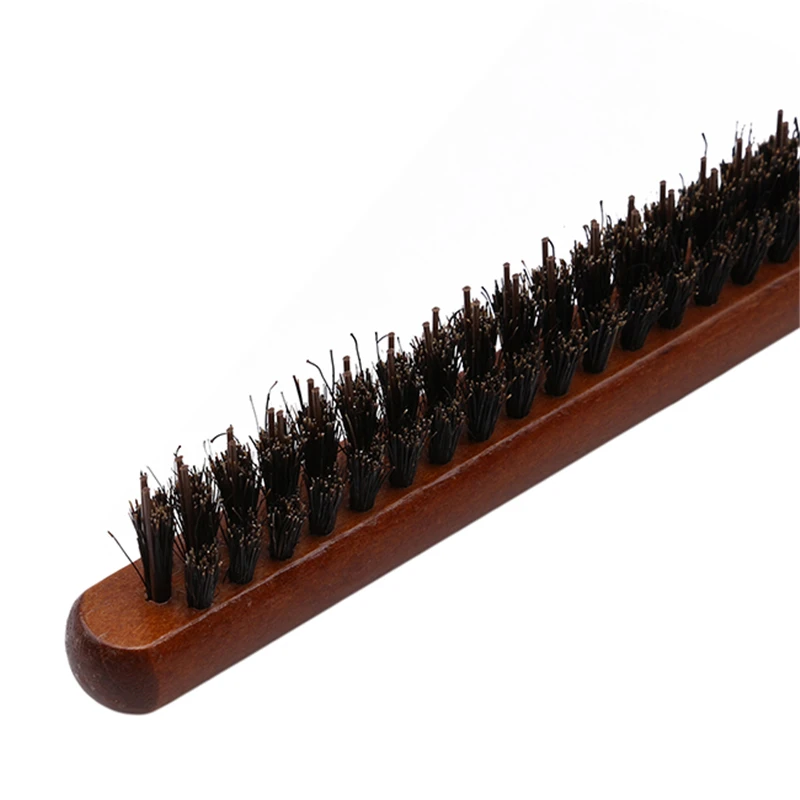 1Pc Professional Wooden Handle Salon Comb Hair Teasing Brush Back Comb Natural Boar Bristle Hairbrush Hairdressing Styling Tools 
1Pc Professional Wooden Handle Salon Comb Hair Teasing Brush Back Comb Natural Boar Bristle Hairbrush Hairdressing Styling Tools