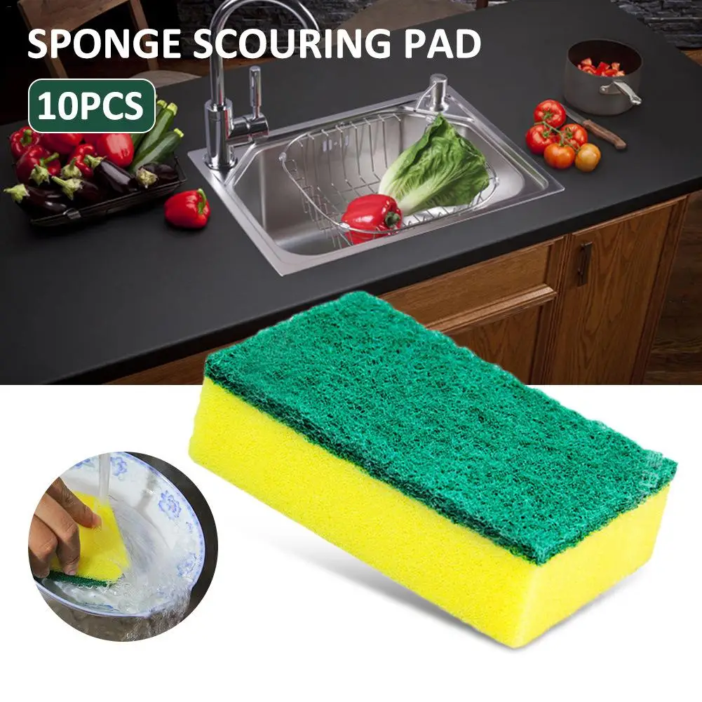 10pcs Dishwashing Brush Scouring Pad High-density Sponge washing dish foam,magic multi-function wipping/cleaning rags
10pcs Dishwashing Brush Scouring Pad High-density Sponge washing dish foam,magic multi-function wipping/cleaning rags