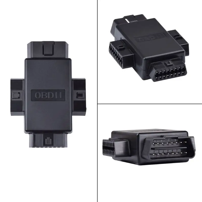16 Pin OBD2 Car Connector Plug 1 Male To 3 Female Diagnostic Cables Tool Adapter Compatible diagnostic tools
16 Pin OBD2 Car Connector Plug 1 Male To 3 Female Diagnostic Cables Tool Adapter Compatible diagnostic tools