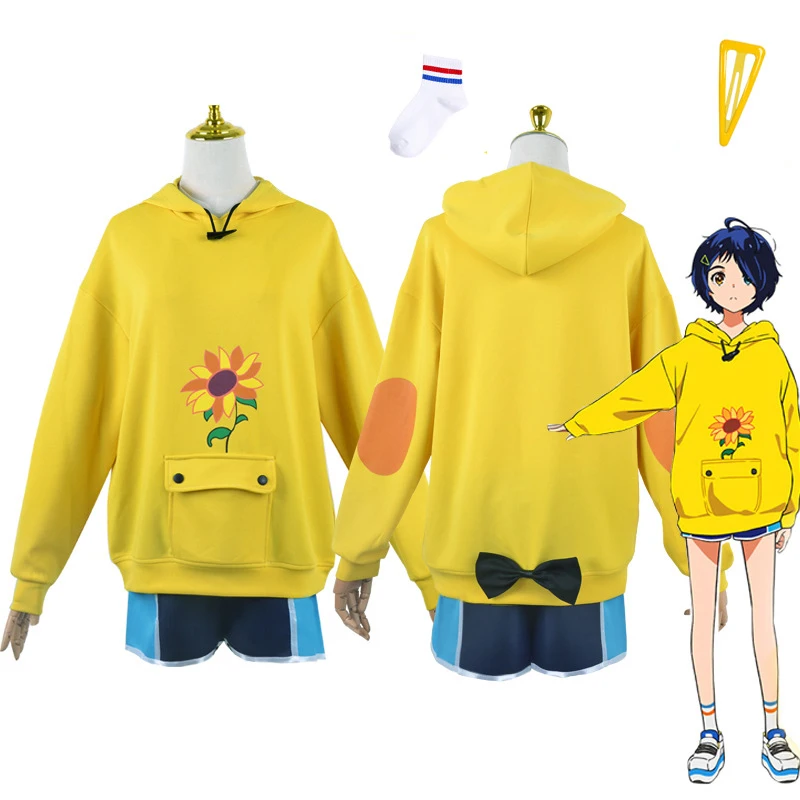 Wonder Egg Priority Ohto Ai Cosplay Yellow Hoodies Sweatshirt Pants Wig Women's Panties Underwear Girl Anime Clothes Sportswear
Wonder Egg Priority Ohto Ai Cosplay Yellow Hoodies Sweatshirt Pants Wig Women's Panties Underwear Girl Anime Clothes Sportswear