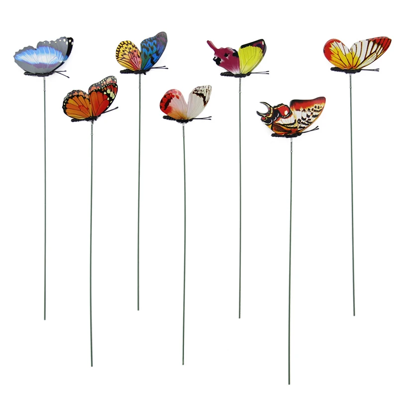 3D Luminous Simulation Butterfly Handmade Flowerpot Stakes Crafts for Outdoor Garden Courtyard Decoration L5 
3D Luminous Simulation Butterfly Handmade Flowerpot Stakes Crafts for Outdoor Garden Courtyard Decoration L5