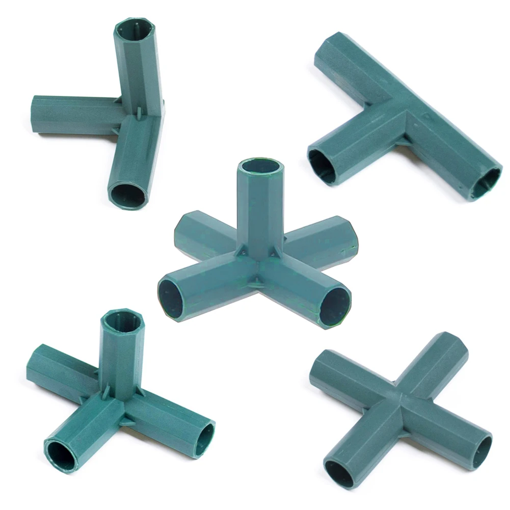 10PCS Greenhouse Frame Connectors Canes Connectors Pillar Plant Stakes Gardening Framework Building Awning Pipe Pole Garden Tool
10PCS Greenhouse Frame Connectors Canes Connectors Pillar Plant Stakes Gardening Framework Building Awning Pipe Pole Garden Tool