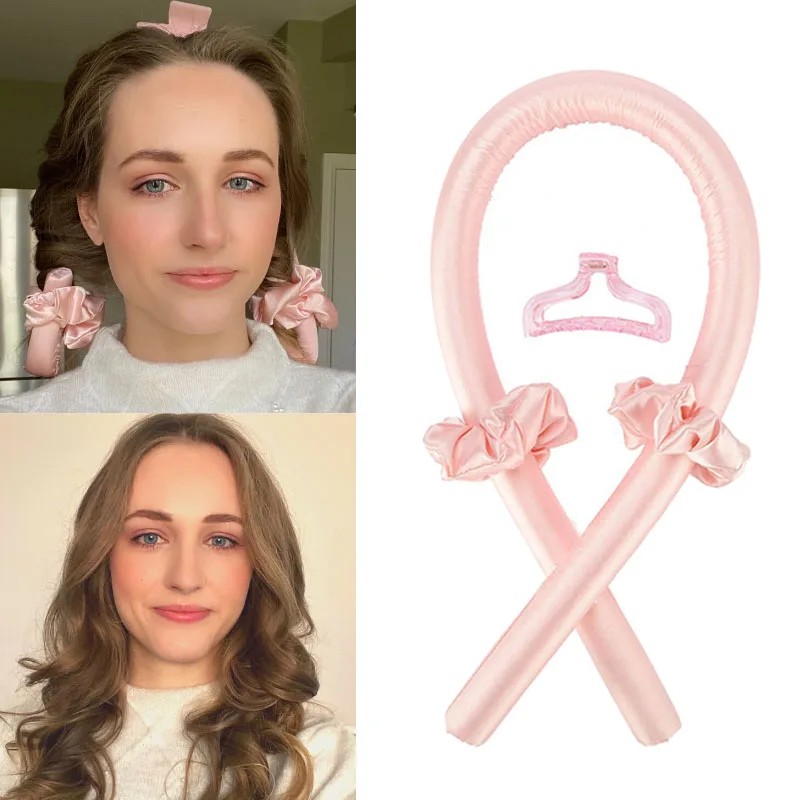 Heatless Curling Rod Headband DIY Hairstyle Tool Lazy Curler Sleeping Curly Hair Rollers No Heat Ribbon Curling Wave Hair
Heatless Curling Rod Headband DIY Hairstyle Tool Lazy Curler Sleeping Curly Hair Rollers No Heat Ribbon Curling Wave Hair
