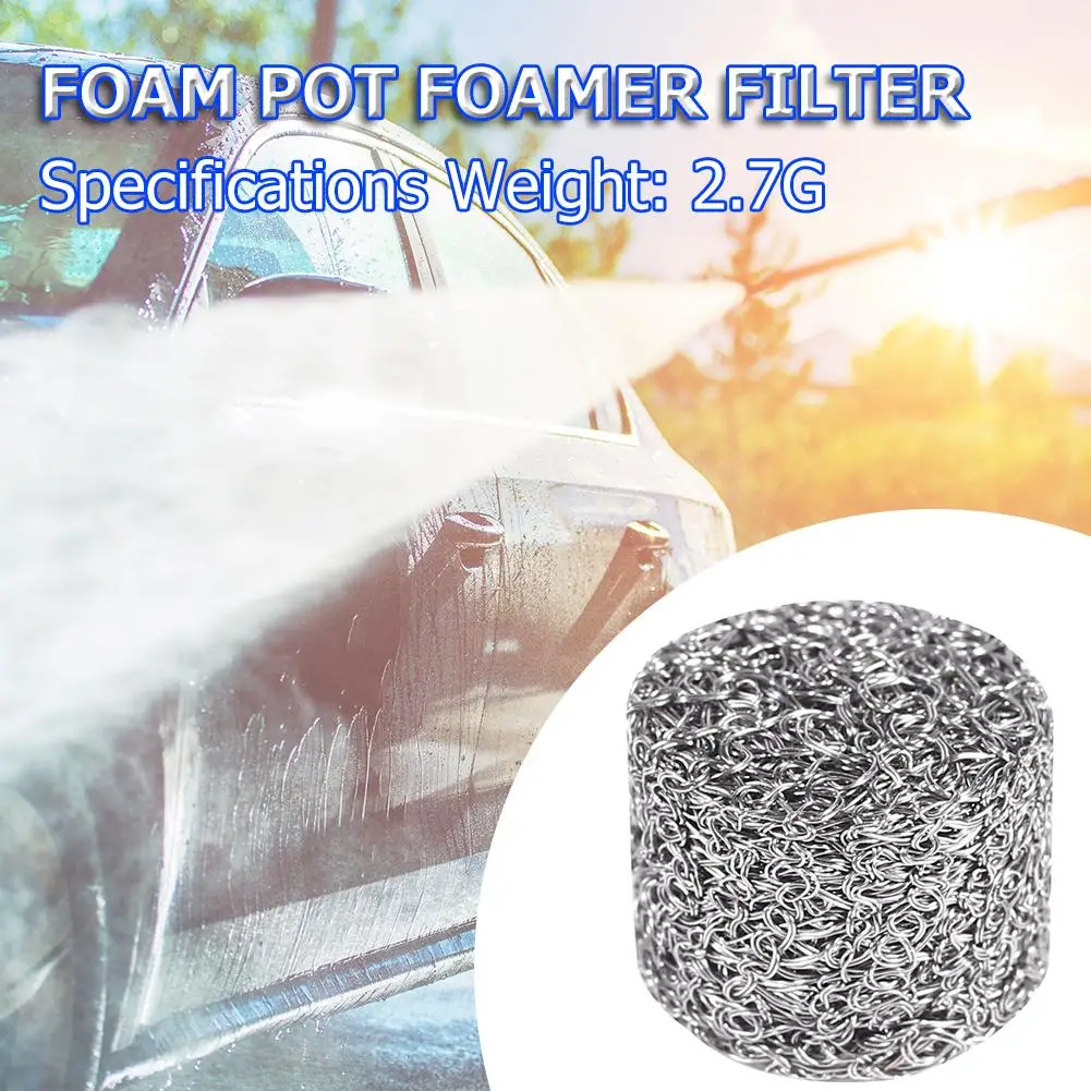 Stainless Steel Foam Lance Filter Replacement Foam Pot Filter Lance Mesh Tablet For Snow Foam Generator Car Cleaning Tools Acce
Stainless Steel Foam Lance Filter Replacement Foam Pot Filter Lance Mesh Tablet For Snow Foam Generator Car Cleaning Tools Acce