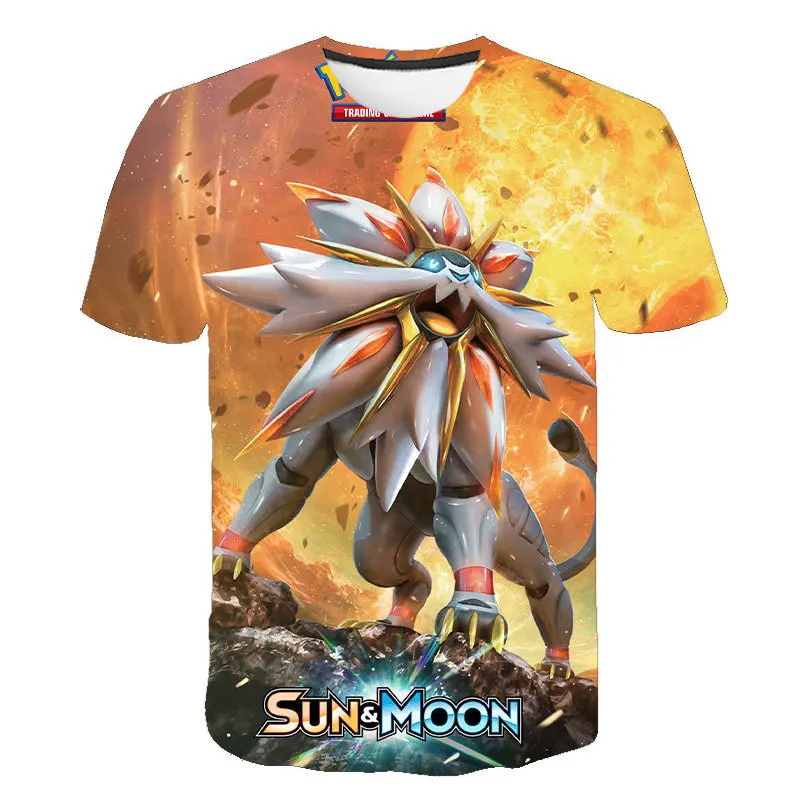 Summer Men's And Women's T-shirt 3d Printing Pokemon Children's Animation Harajuku Fashion Short-Sleeved Casual Top
Summer Men's And Women's T-shirt 3d Printing Pokemon Children's Animation Harajuku Fashion Short-Sleeved Casual Top