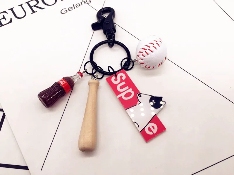 Hot Street culture High-end Baseball bat Key ring Dog Kitty Fashion Handbag Pendant Send Friend The best gift New style Keychain
Hot Street culture High-end Baseball bat Key ring Dog Kitty Fashion Handbag Pendant Send Friend The best gift New style Keychain