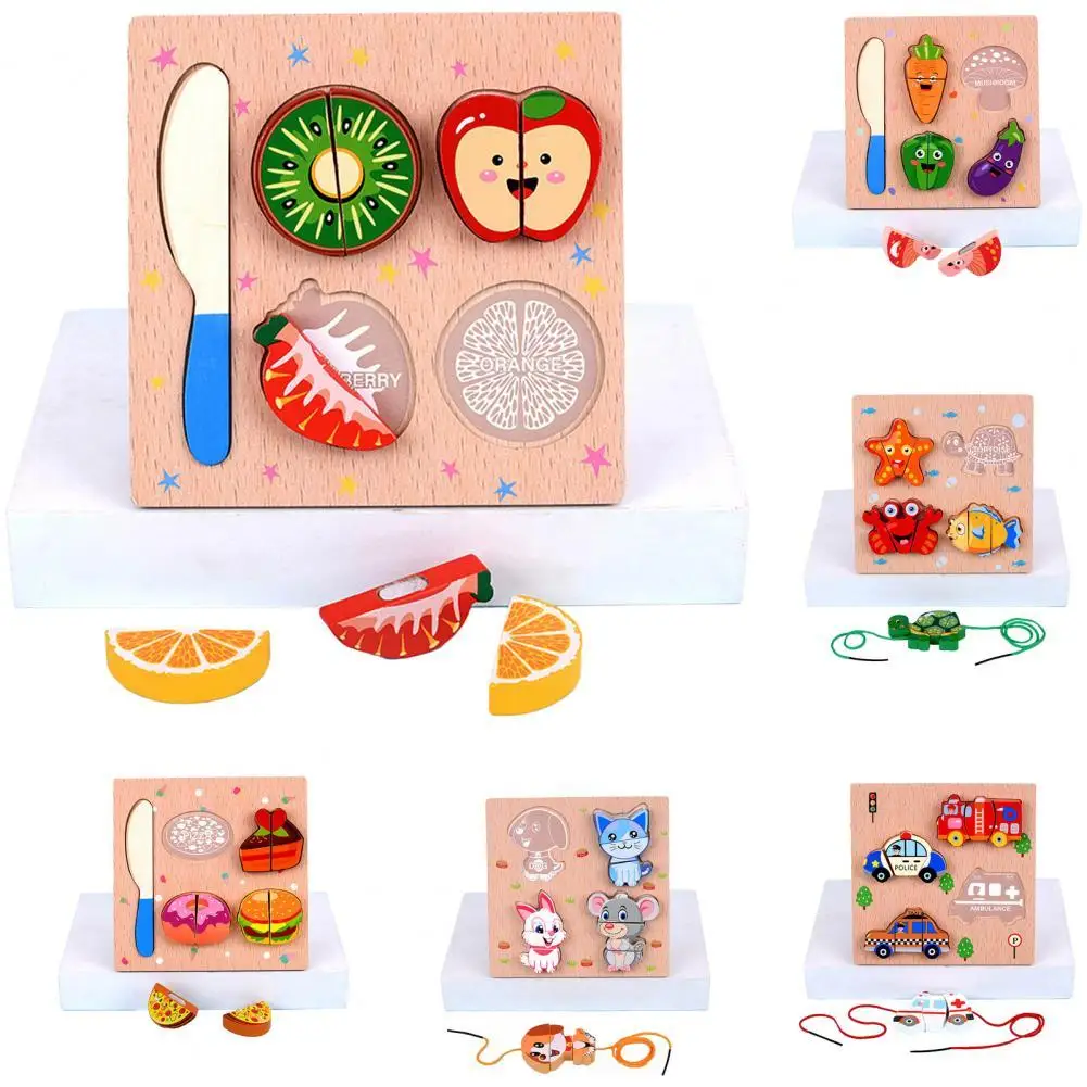1 Set Block Jigsaw Creative Early Learning DIY Wooden Vegetables Block Puzzle Parent-Child Interactive Building Block Toys
1 Set Block Jigsaw Creative Early Learning DIY Wooden Vegetables Block Puzzle Parent-Child Interactive Building Block Toys