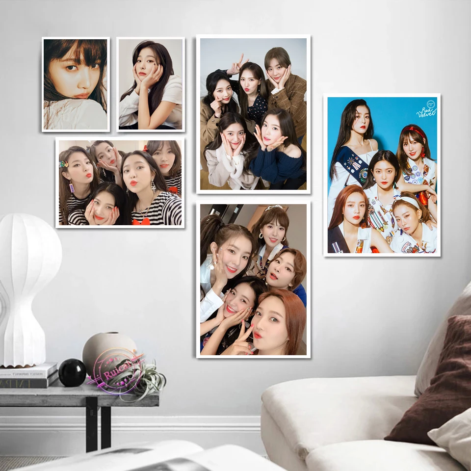 Red Velvet Poster KPOP Canvas Art Prints Painting Wall Picture For Living Girl Bedroom Room Home Decoration Fans Gift
Red Velvet Poster KPOP Canvas Art Prints Painting Wall Picture For Living Girl Bedroom Room Home Decoration Fans Gift