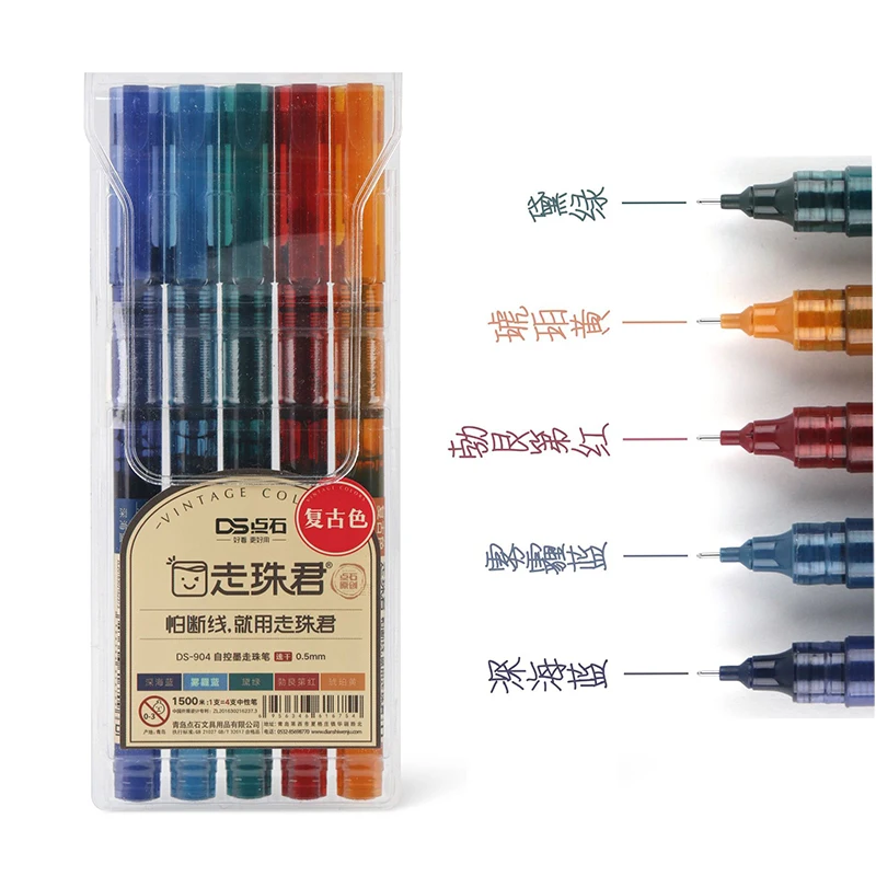 Retro Design New Vintage Gel Pen Smooth 0.5mm Colored Ink Student Pen Writing Supplies Stationery
Retro Design New Vintage Gel Pen Smooth 0.5mm Colored Ink Student Pen Writing Supplies Stationery
