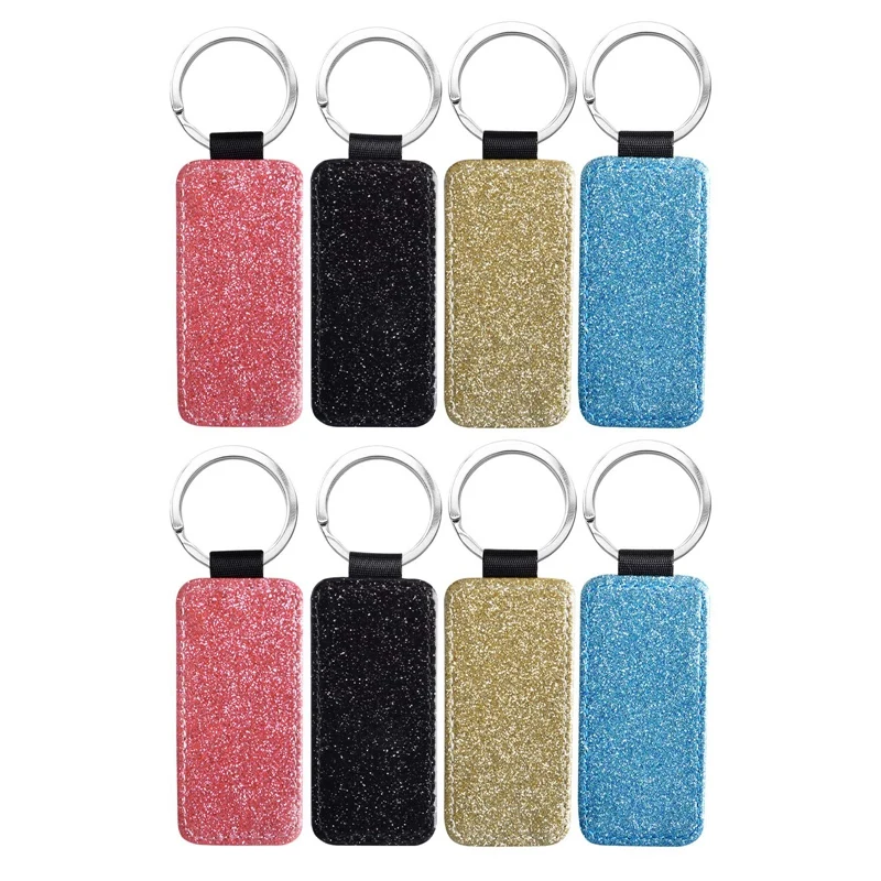 8 PCS Sublimation Blank Keychain Heat Transfer PU Leather Keychain Rectangle Shape Keychain for Present DIY Making
8 PCS Sublimation Blank Keychain Heat Transfer PU Leather Keychain Rectangle Shape Keychain for Present DIY Making
