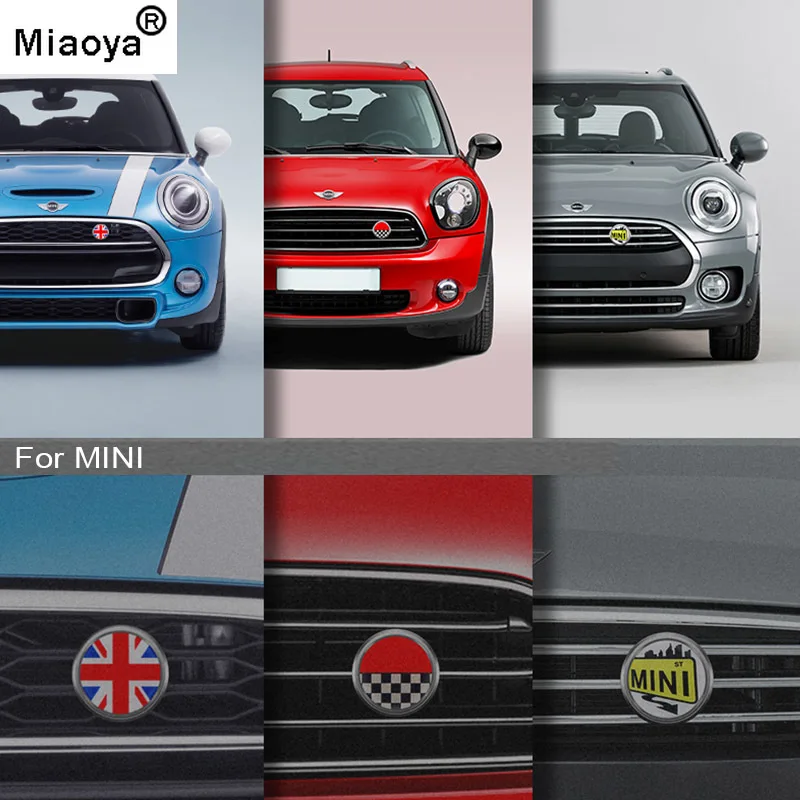 Car Front Bumper Grille Metal Logo 3D Badge Sticker For BMW MINI COOPER S JCW F54 F55 F56 F60 R55 R56 R60 Exterior Accessories
Car Front Bumper Grille Metal Logo 3D Badge Sticker For BMW MINI COOPER S JCW F54 F55 F56 F60 R55 R56 R60 Exterior Accessories