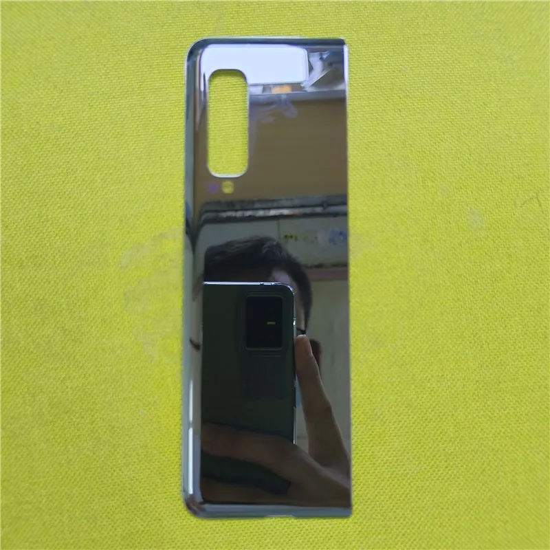 For Samsung Galaxy Fold Back Glass Housing Battery Cover With Camera Lens For Samsung Fold SM-F900 SM-F907 Battery cover
For Samsung Galaxy Fold Back Glass Housing Battery Cover With Camera Lens For Samsung Fold SM-F900 SM-F907 Battery cover