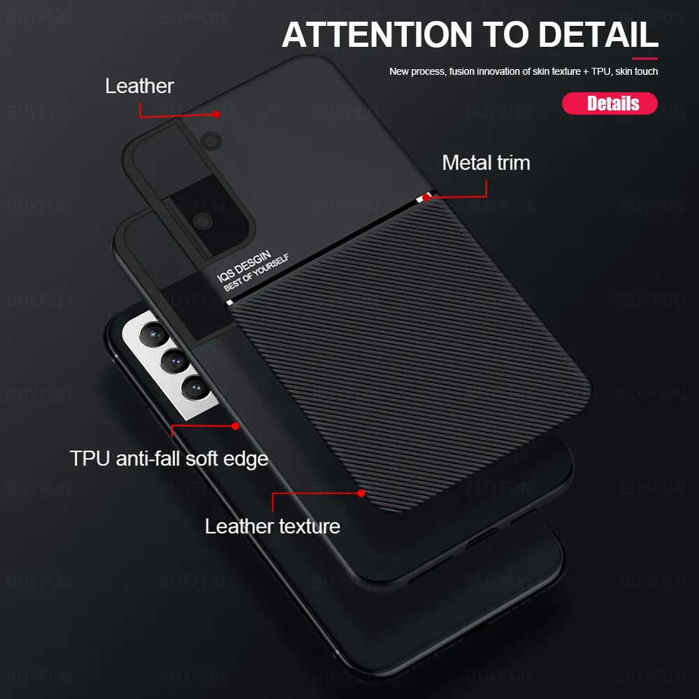 s21+ case leather texture cover for samsung galaxy s21 s 21 ultra plus s21ultra 5g car magnetic holder silicone shockproof coque
s21+ case leather texture cover for samsung galaxy s21 s 21 ultra plus s21ultra 5g car magnetic holder silicone shockproof coque