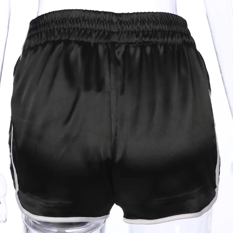 Jocecat Black High Waist Shorts Women 2018 Embroidery Striped Short Pants Korean Style Casual Harajuku Summer Satin Shorts
Jocecat Black High Waist Shorts Women 2018 Embroidery Striped Short Pants Korean Style Casual Harajuku Summer Satin Shorts