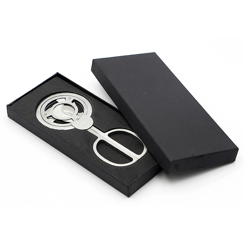 Stainless Steel Gold Plated Cigar Cutter Pocket Gadgets Cutter Knife Cuban Cigars Scissors
Stainless Steel Gold Plated Cigar Cutter Pocket Gadgets Cutter Knife Cuban Cigars Scissors