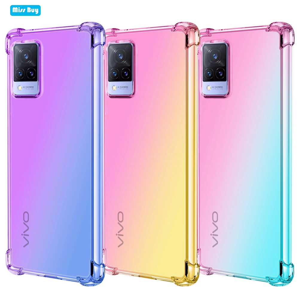 Fashion Gradient For Vivo V21E 5G 4G Four Airbag Corner Shockproof Soft Cover For Vivo V20 Y73S X51 X60 5G V21 V72 X60 Pro Case
Fashion Gradient For Vivo V21E 5G 4G Four Airbag Corner Shockproof Soft Cover For Vivo V20 Y73S X51 X60 5G V21 V72 X60 Pro Case