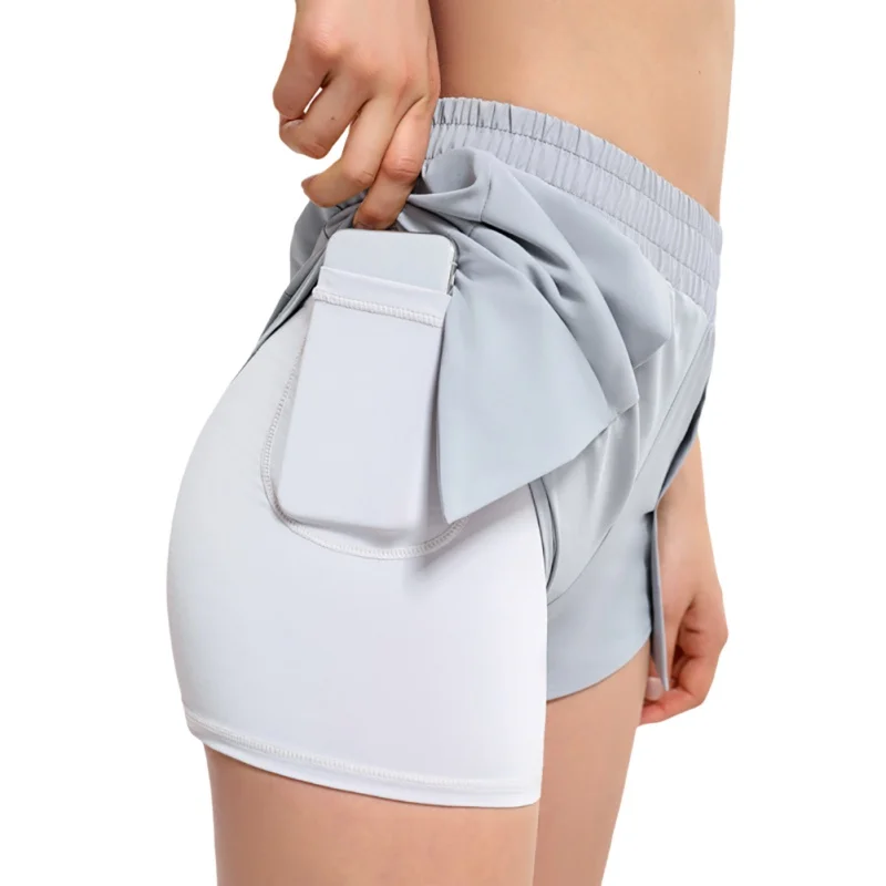 Шорты для йоги весенние свободные спортивные шорты женские поддельные из двух частей для бега фитнеса незаметные дышащие для отдыха
Шорты для йоги весенние свободные спортивные шорты женские поддельные из двух частей для бега фитнеса незаметные дышащие для отдыха