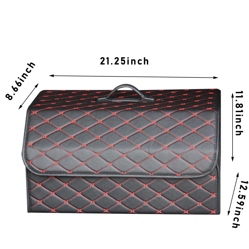 PU Leather Folding Cargo Storage Stowing Tidying Car Trunk Organizer Box Storage Bag Auto Trash Tool Bag Car Accessories
PU Leather Folding Cargo Storage Stowing Tidying Car Trunk Organizer Box Storage Bag Auto Trash Tool Bag Car Accessories