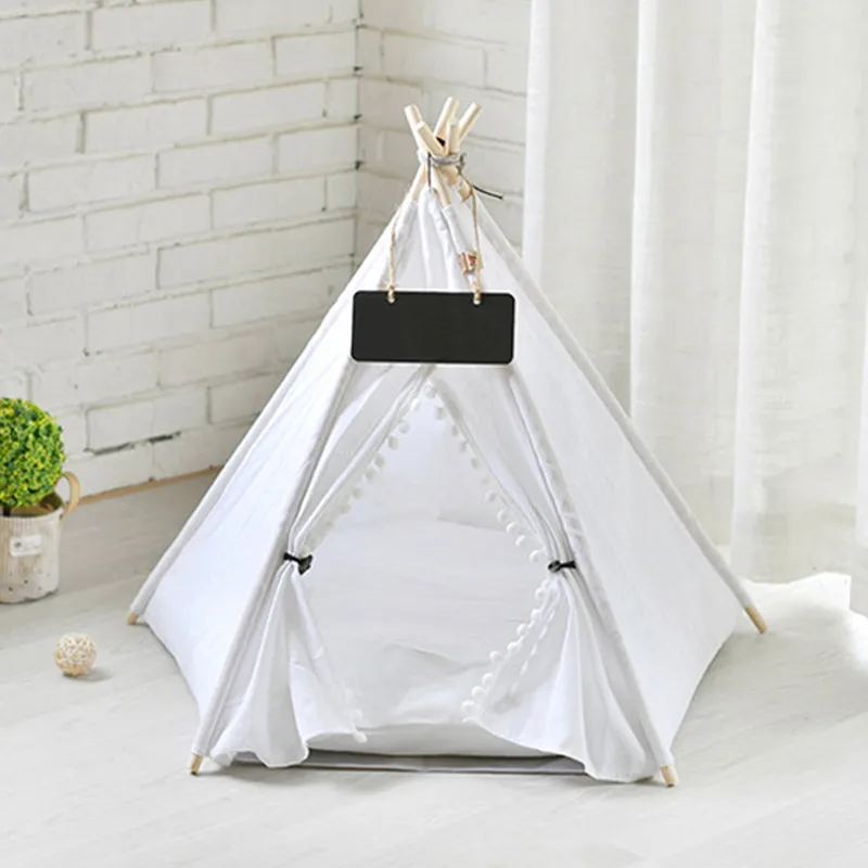DIY Pet Tent House Dog Teepee Canvas Bed Cat Bed Portable Thick Cushion For Dog Puppy Excursion Outdoor Indoor Dog Canvas House
DIY Pet Tent House Dog Teepee Canvas Bed Cat Bed Portable Thick Cushion For Dog Puppy Excursion Outdoor Indoor Dog Canvas House