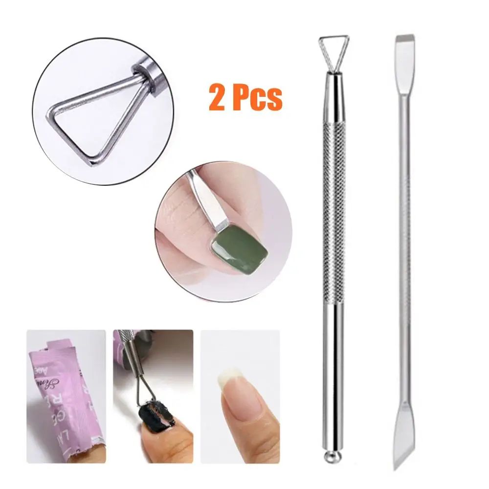 Stainless Steel Nail Polish Remover Art Accessories Cuticle Peeler Scraper Remove Gel Nail Polish Nail Art Remover Set
Stainless Steel Nail Polish Remover Art Accessories Cuticle Peeler Scraper Remove Gel Nail Polish Nail Art Remover Set