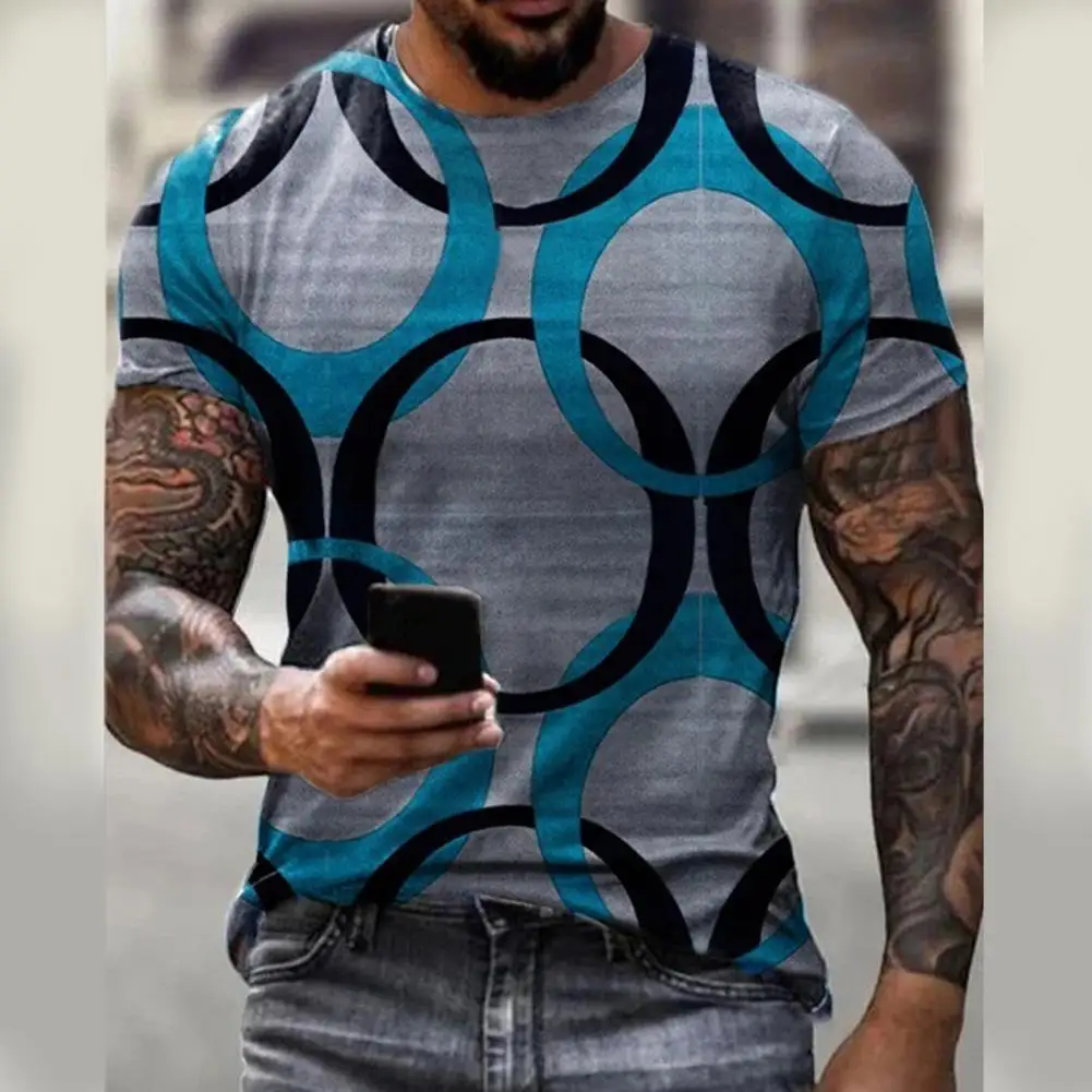 Summer T-shirt Digital Print Slim Men Short Sleeve Round Neck Top Tees Top Fashion Male Clothes Casual Tshirt Clothes Streetwear
Summer T-shirt Digital Print Slim Men Short Sleeve Round Neck Top Tees Top Fashion Male Clothes Casual Tshirt Clothes Streetwear