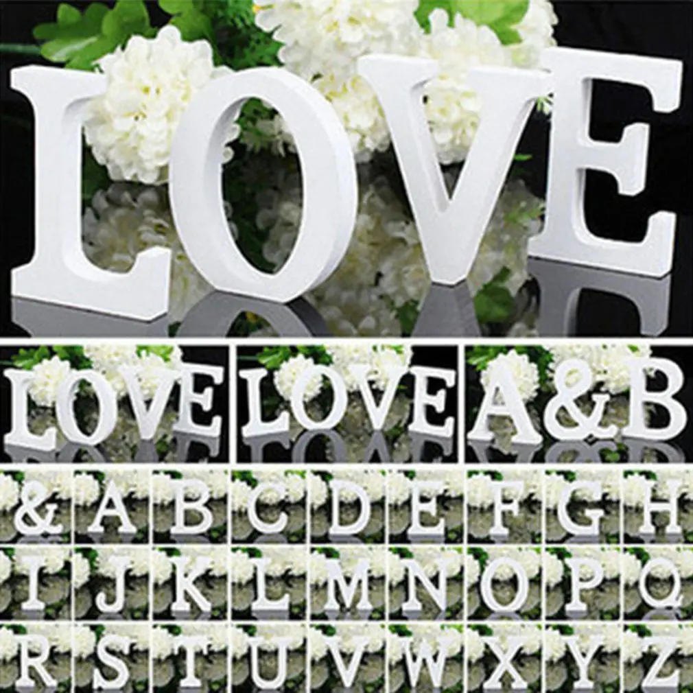 Diy Freestanding Letters Ornament 8cm High White Wooden English Letter Ornament Home Wedding Decoration Shooting Props
Diy Freestanding Letters Ornament 8cm High White Wooden English Letter Ornament Home Wedding Decoration Shooting Props