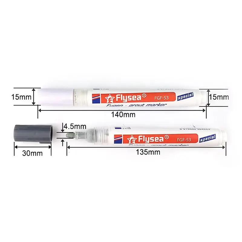 Tile Repair Pen Refill Wall Gap Grout Refresher Marker Odorless Non Toxic For Tiles Floor Kitchen Bathroom Cleaner
Tile Repair Pen Refill Wall Gap Grout Refresher Marker Odorless Non Toxic For Tiles Floor Kitchen Bathroom Cleaner
