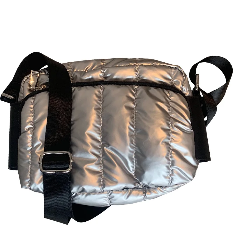 2021 Winter Down Crossbody Bag Wide Strap Messenger Bag Fluffy Leather Nylon Luxury Space Cotton Shoulder Bags for Girl
2021 Winter Down Crossbody Bag Wide Strap Messenger Bag Fluffy Leather Nylon Luxury Space Cotton Shoulder Bags for Girl
