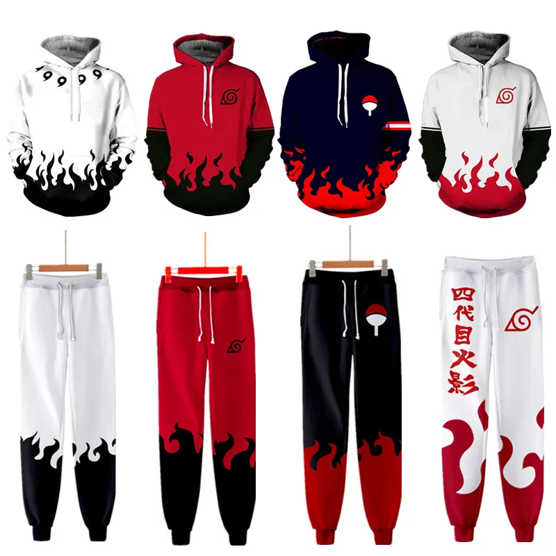Akatsuki Hoodie Anime 3D Sasuke Kakashi Costume Cosplay Pullover Jacket Men Women Casual Sweatshirt Pant Clothes Sets 
Akatsuki Hoodie Anime 3D Sasuke Kakashi Costume Cosplay Pullover Jacket Men Women Casual Sweatshirt Pant Clothes Sets