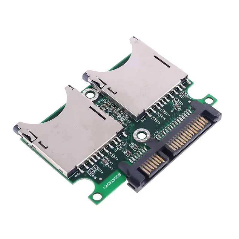 Переходник с двух портов SD SDHC MMC RAID на SATA, конвертер с корпусом для SD-карты любой емкости, Прямая поставка
Переходник с двух портов SD SDHC MMC RAID на SATA, конвертер с корпусом для SD-карты любой емкости, Прямая поставка