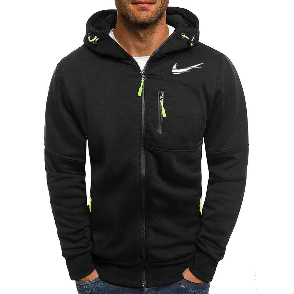 Sports outdoor men's casual hooded IКNIKEС sweater European and American autumn and winter new trend cardigan sweater jacket
Sports outdoor men's casual hooded IКNIKEС sweater European and American autumn and winter new trend cardigan sweater jacket
