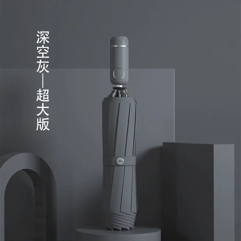 Left all folding automatic lighting reverse umbrella men and women sunny rain dual purpose car umbrella simple sunscreen
Left all folding automatic lighting reverse umbrella men and women sunny rain dual purpose car umbrella simple sunscreen