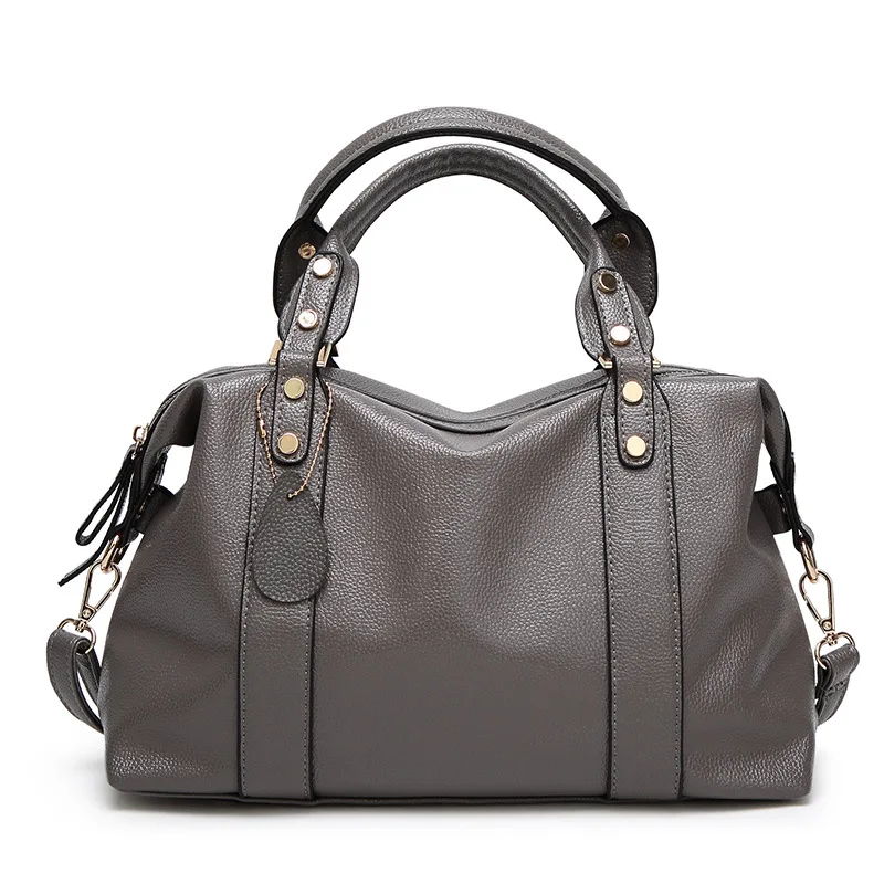 Fashion Women Handbag Soft PU Leather Women Top-Handle Bag Tote Shoulder Bag Large Capacity
Fashion Women Handbag Soft PU Leather Women Top-Handle Bag Tote Shoulder Bag Large Capacity