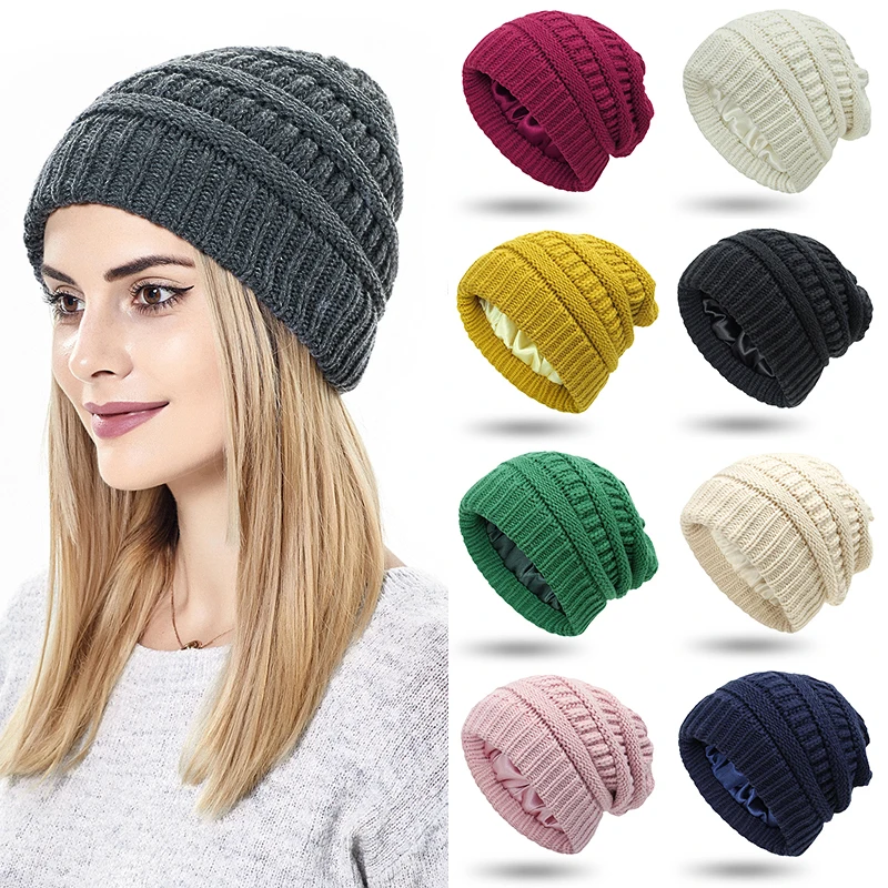 Warm Neutral Warm Hat Western Style All-match Woolen Hat Stretchy Knitted Hat Solid Coloe Hat Striped Hat For Women 
Warm Neutral Warm Hat Western Style All-match Woolen Hat Stretchy Knitted Hat Solid Coloe Hat Striped Hat For Women