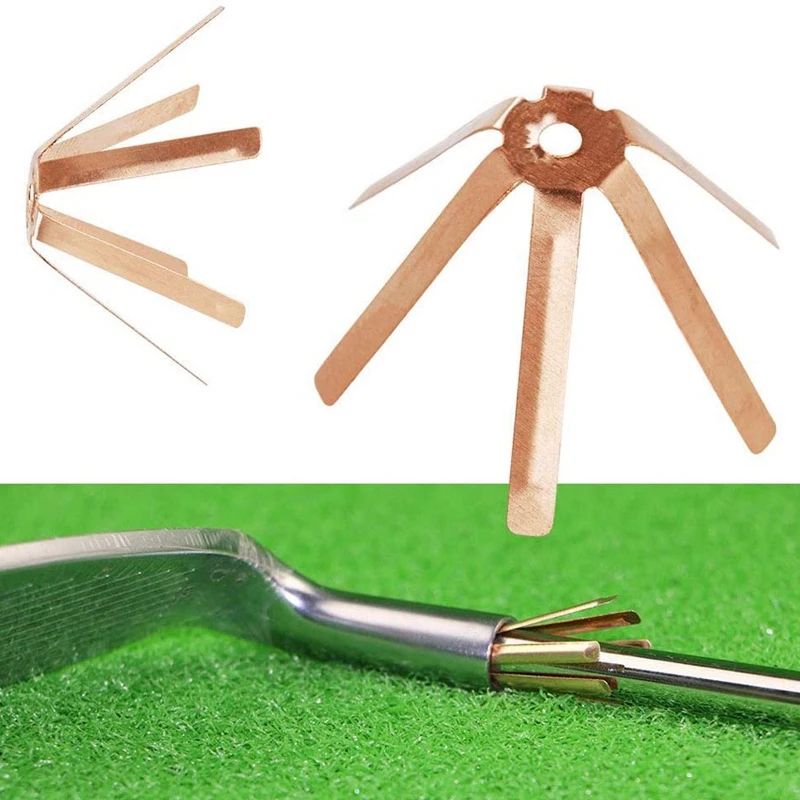 50PCS Golf Shaft Adapter Brass Shims Accessories for .335 .350 .355 .370 Shaft 
50PCS Golf Shaft Adapter Brass Shims Accessories for .335 .350 .355 .370 Shaft