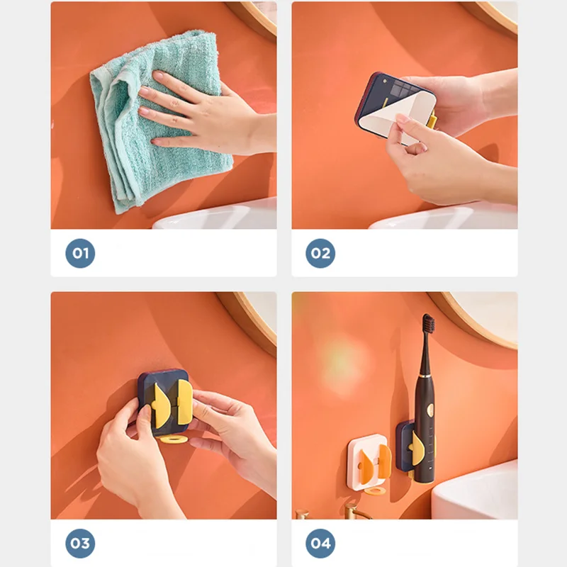 Electric Toothbrush Gravity Holder,Stand Electric Toothbrush Body Base Stander for Bathroom,Adhesive Wall Toothbrush Holder
Electric Toothbrush Gravity Holder,Stand Electric Toothbrush Body Base Stander for Bathroom,Adhesive Wall Toothbrush Holder