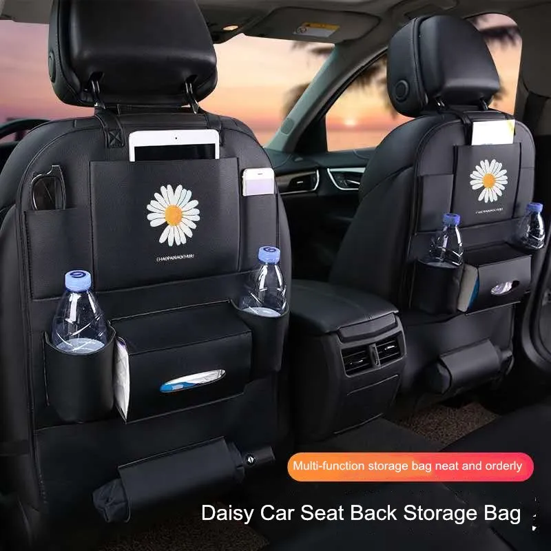 Car seat back storage bag hanging bag multifunctional storage bag daisy interior creative storage bag interior decorations
Car seat back storage bag hanging bag multifunctional storage bag daisy interior creative storage bag interior decorations