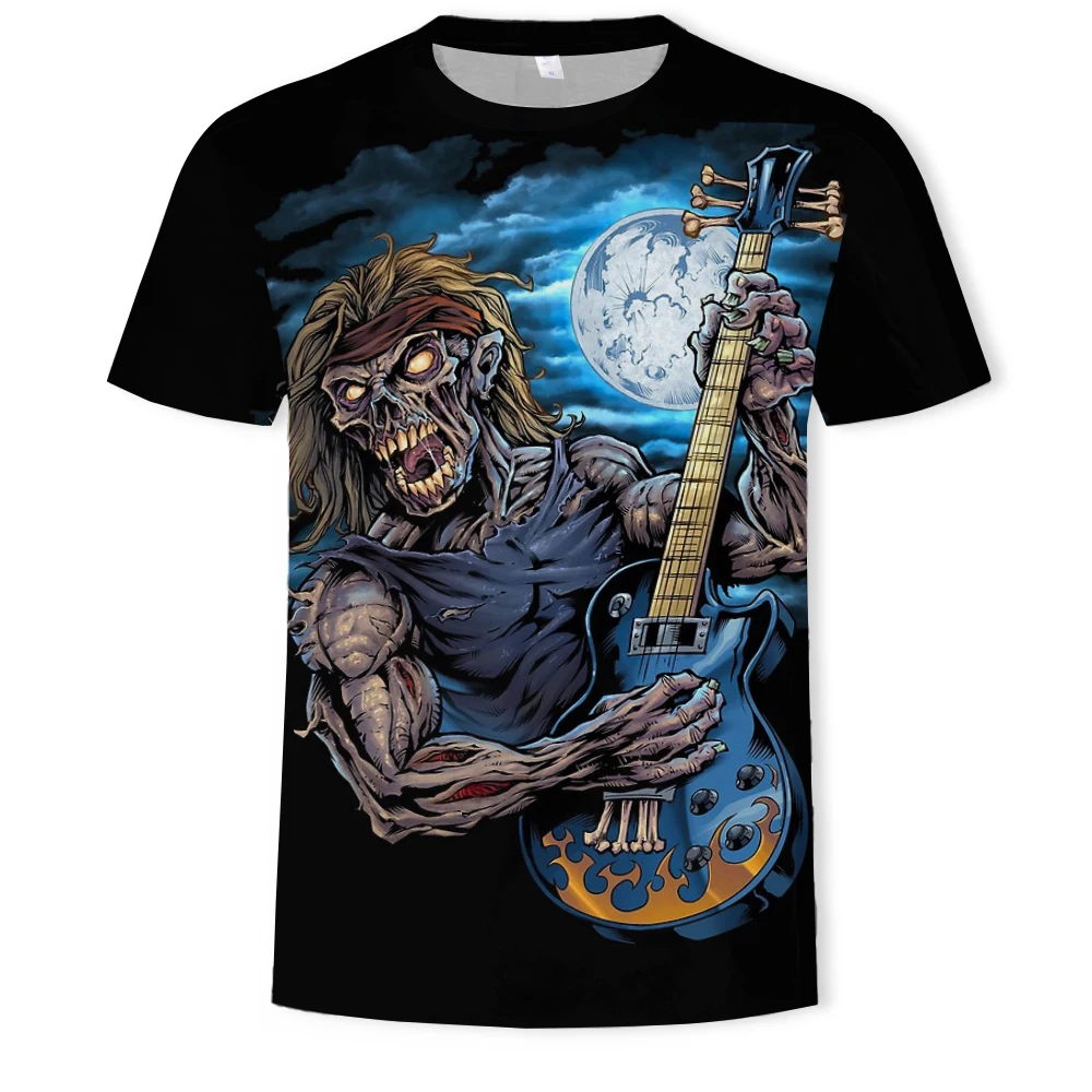 New Skull T Shirt Men Hip-Hop Round Neck Short Sleeve Streetwear Tops Tees Casual 3D Print banner Starlight Skull T-shirt
New Skull T Shirt Men Hip-Hop Round Neck Short Sleeve Streetwear Tops Tees Casual 3D Print banner Starlight Skull T-shirt