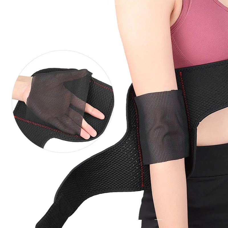 1pc Sports Adjustable Elbow Brace Support Black Compression Breathable Arm Support Strap Band for Golfers Bursitis Tendonitis
1pc Sports Adjustable Elbow Brace Support Black Compression Breathable Arm Support Strap Band for Golfers Bursitis Tendonitis