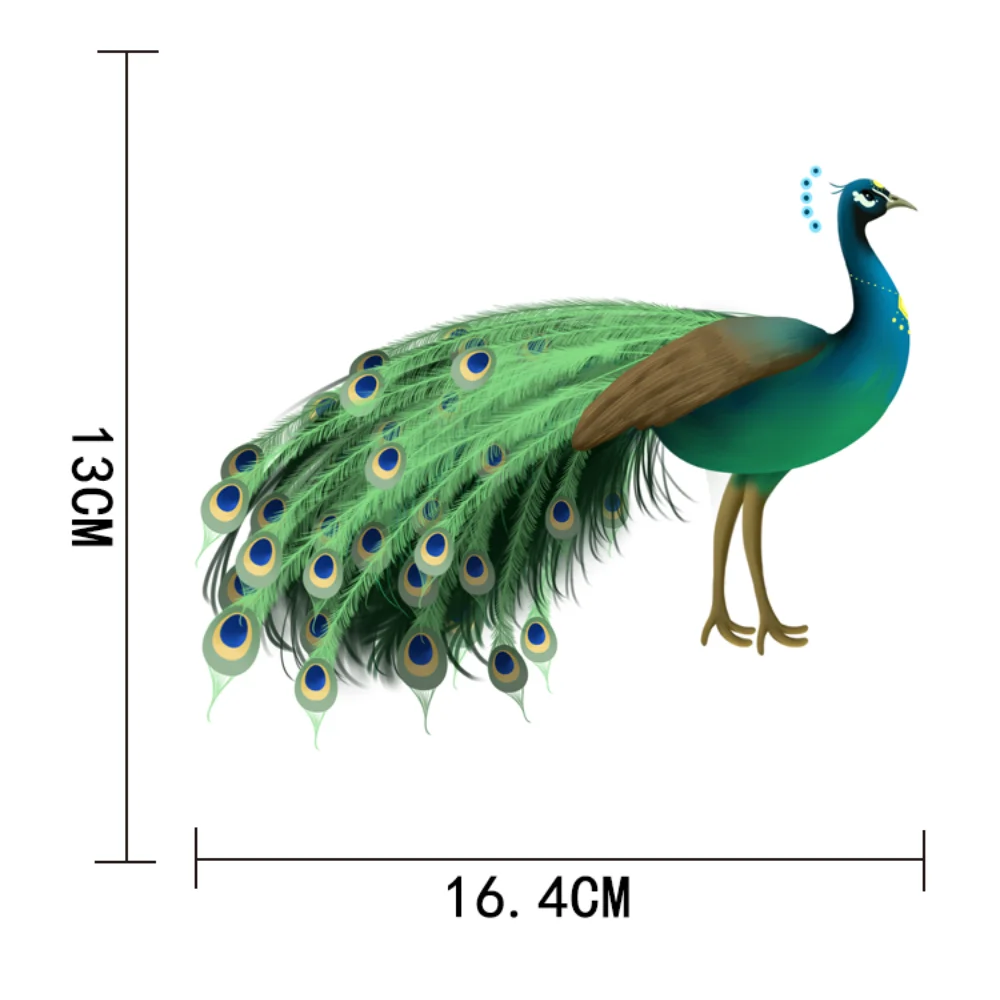 LLY-0691 Noble and Elegant Green Peacock Modeling Decal PVC New Design Fashion Cool Style Top Quality Waterproof Cars Sticker
LLY-0691 Noble and Elegant Green Peacock Modeling Decal PVC New Design Fashion Cool Style Top Quality Waterproof Cars Sticker