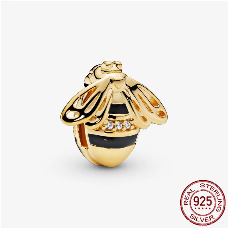 2020 Autumn New 925 Sterling Silver Gold Bee Clip Girl Charm Beads Fit Original Pandora Bracelet DIY Silver Jewelry Making Gift
2020 Autumn New 925 Sterling Silver Gold Bee Clip Girl Charm Beads Fit Original Pandora Bracelet DIY Silver Jewelry Making Gift