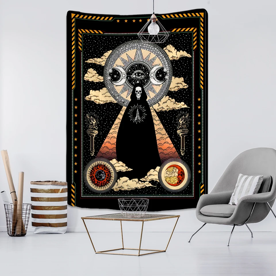 Star Moon Night Van Gogh Painting Tapestry Wall Hanging Magic Tarot TAPIZ Bohemian Hippie Home Art Decor
Star Moon Night Van Gogh Painting Tapestry Wall Hanging Magic Tarot TAPIZ Bohemian Hippie Home Art Decor