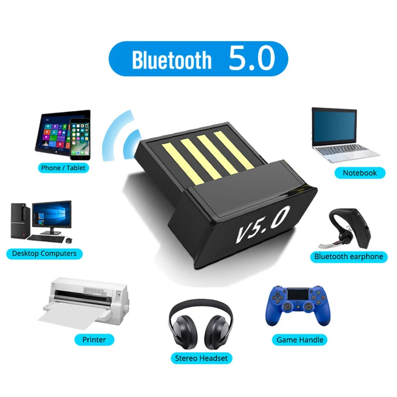 USB Bluetooth Adapters BT 5.0 USB Wireless Computer Adapter Audio Receiver Transmitter Dongles Laptop Earphone BLE Mini Sender
USB Bluetooth Adapters BT 5.0 USB Wireless Computer Adapter Audio Receiver Transmitter Dongles Laptop Earphone BLE Mini Sender