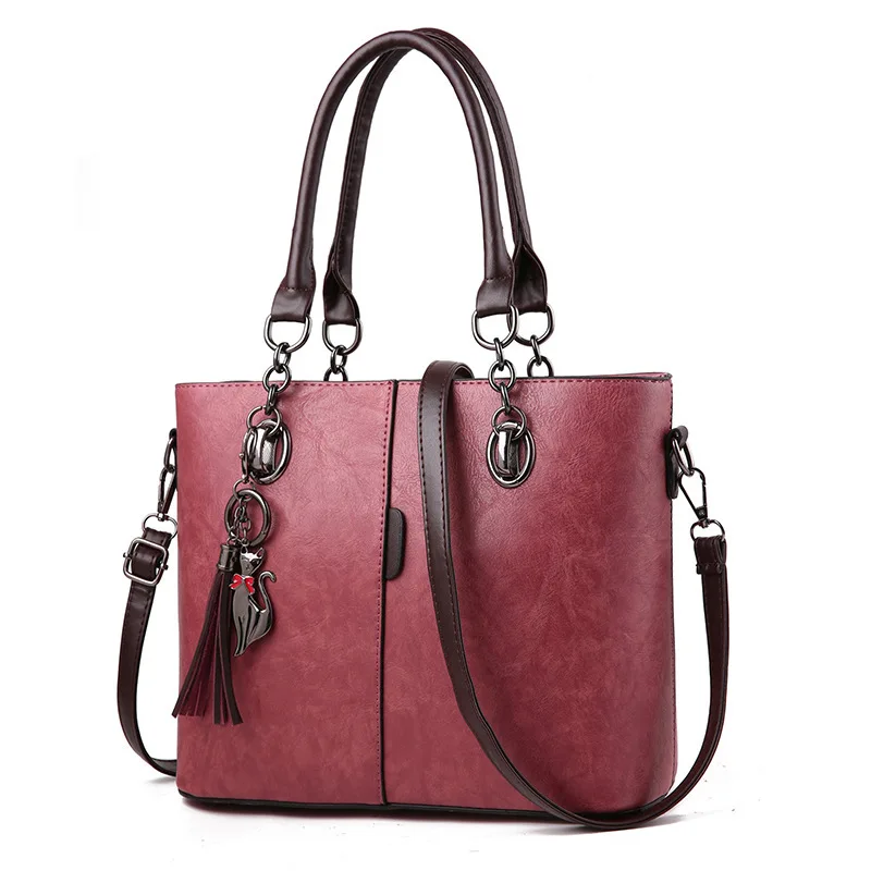 Luxury Handbags Women Bags Designer 2020 Big Solid Leather Tassel Crossbody Shoulder Bags For Women Messenger Ladies Hand Bag
Luxury Handbags Women Bags Designer 2020 Big Solid Leather Tassel Crossbody Shoulder Bags For Women Messenger Ladies Hand Bag