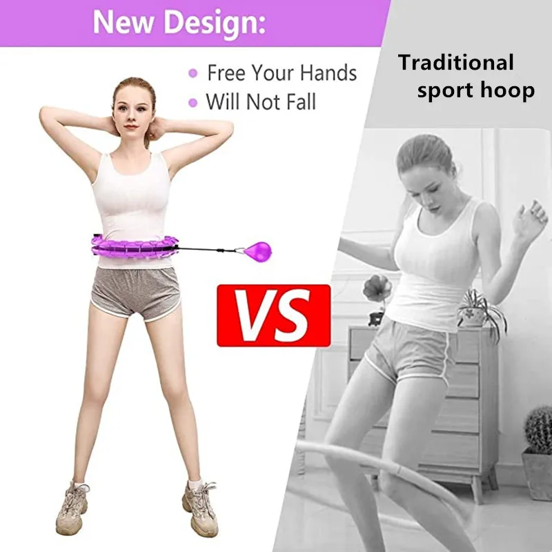 24-Section Smart Adjustable Pilates Hoop, Auto-Rotating Fitness Sport Ring, 2-in-1 Abdominal Exercise Weight Loss Massage
24-Section Smart Adjustable Pilates Hoop, Auto-Rotating Fitness Sport Ring, 2-in-1 Abdominal Exercise Weight Loss Massage