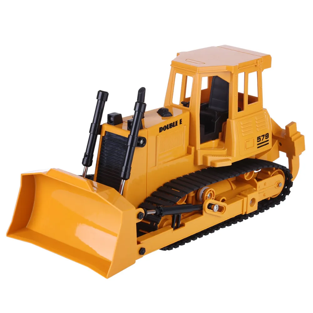 Double E E579 1:20 2.4G 9CH RC Truck Remote Control Loader Tractor Bulldozer Engineering Vehicles Models Toys for Children
Double E E579 1:20 2.4G 9CH RC Truck Remote Control Loader Tractor Bulldozer Engineering Vehicles Models Toys for Children